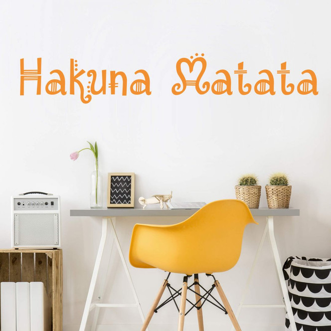 Wandtattoo - Hakuna Matata 05