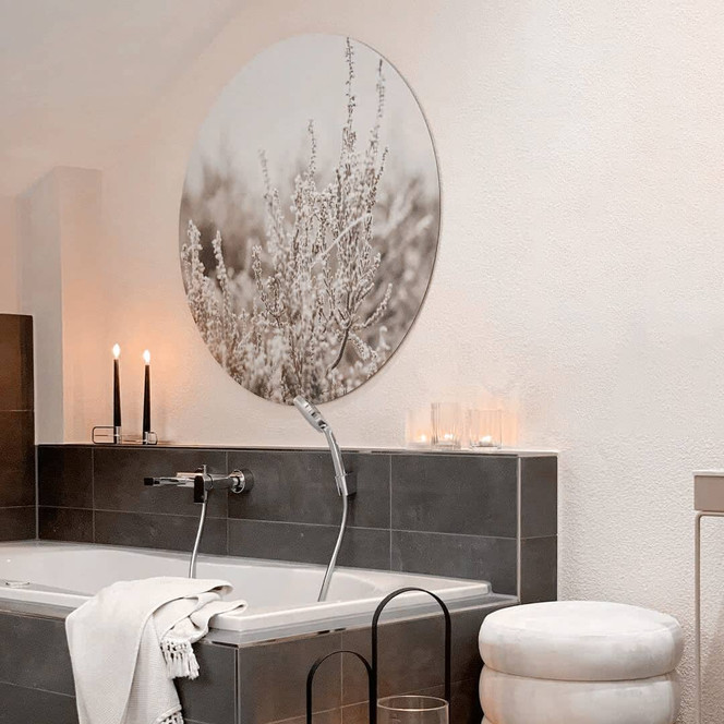 Alu-Dibond Annie - Gräser - Rund