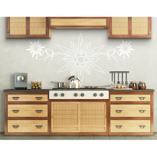 Wandtattoo Edelweisskristall - Bild 1