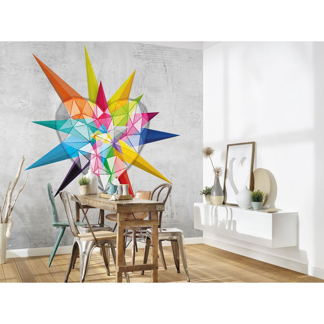 Architects Paper Fototapete Atelier 47 Heart Star in 3D Optik - Bild 1