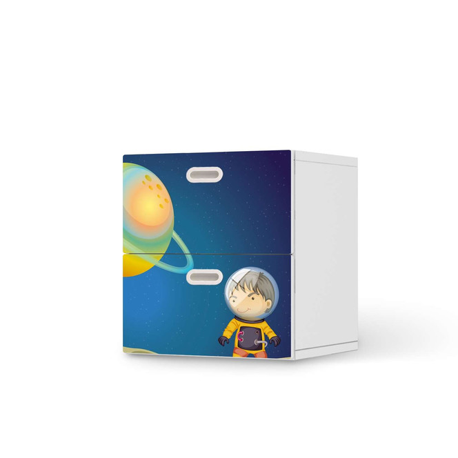 Klebefolie IKEA Stuva / Fritids Kommode - 2 Schubladen - Young Explorer- Bild 1