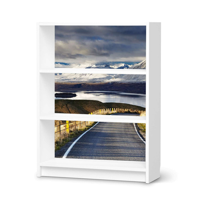 Möbelfolie IKEA Billy Regal 3 Fächer - New Zealand- Bild 1