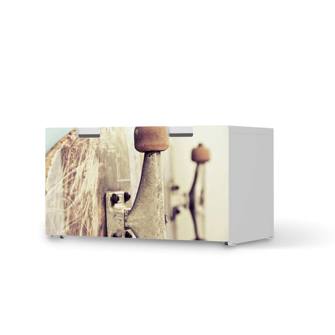 Möbelfolie IKEA Stuva / Malad Banktruhe - Skateboard- Bild 1