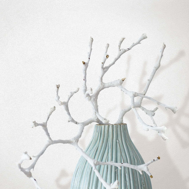 Vliestapete Strukturiert Uni Modern in Weiss , Küche