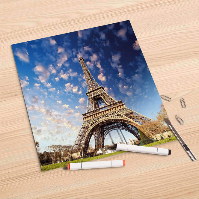 Folienbogen (30x30cm) - La Tour Eiffel- Bild 1