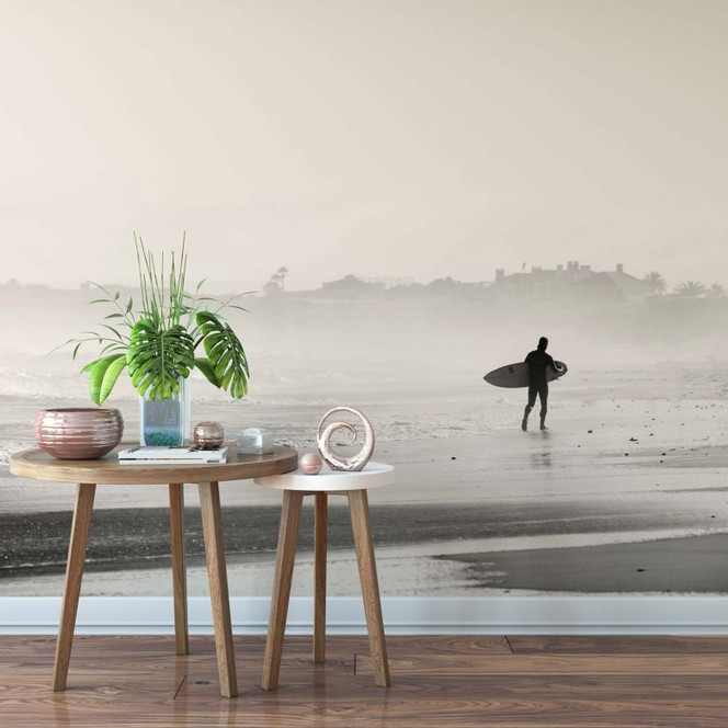 Fototapete Sunset Surfing - 96x260cm - Bild 1