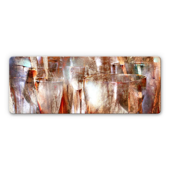 Glasbild Schmucker - Lichtspiel