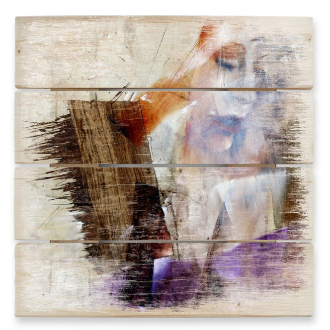 Holzbild Schmucker - Momentaufnahme - 40 x 41.5 cm