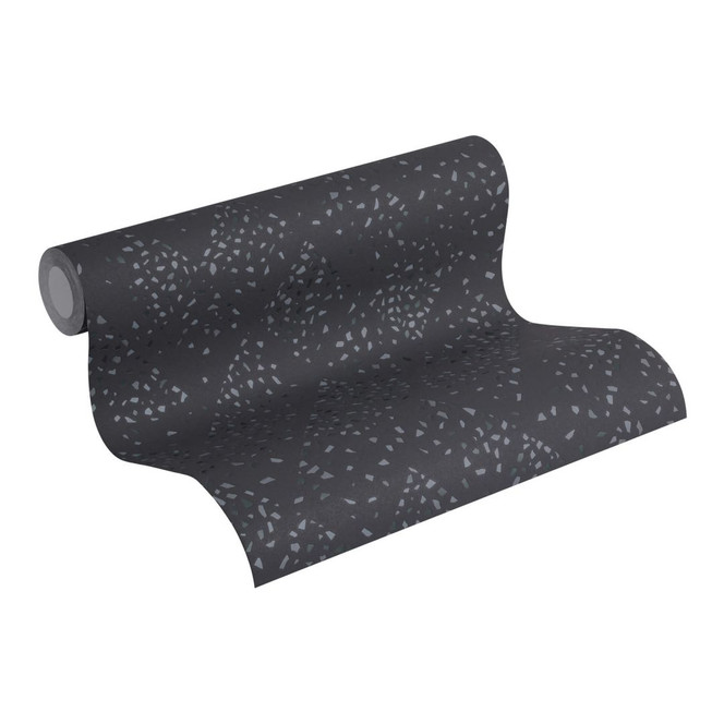 Livingwalls Vliestapete New Walls 50's Glam grau, metallic, schwarz