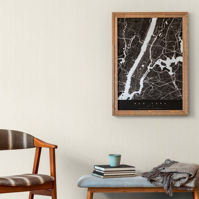 Vliestapete Creme Gold Tapete Metallic-Effekt Uni einfarbig für Wohnzimmer