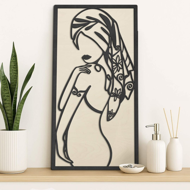 3D Wandeko Shower Girl