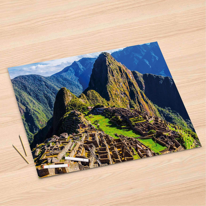 Folienbogen (120x80cm) - Machu Picchu- Bild 1