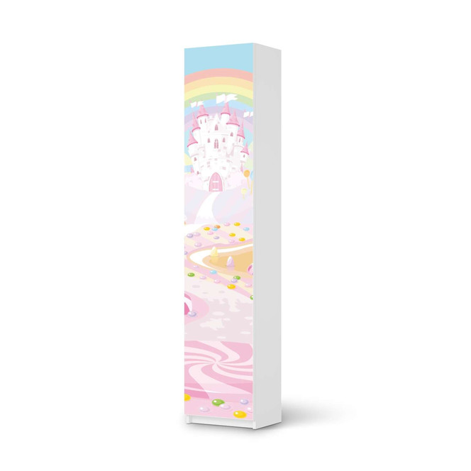 Klebefolie IKEA Pax Schrank 236cm Höhe - 1 Tür - Candyland- Bild 1