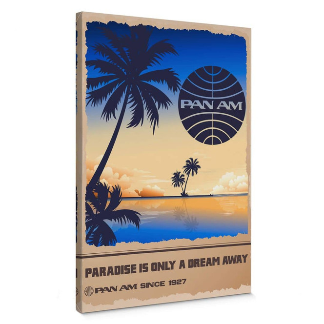 Leinwand PAN AM - Dream in Paradise