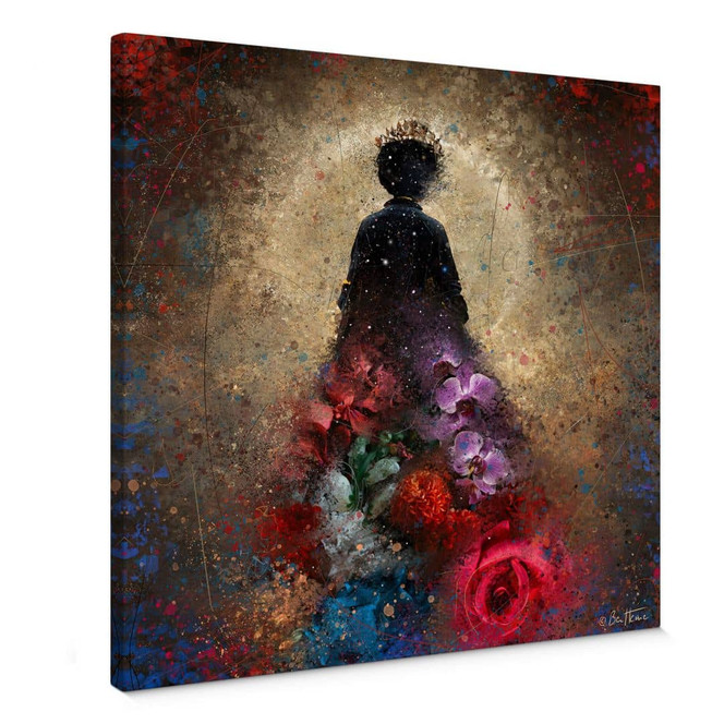 Leinwandbild Heine - Astro Queen RIP