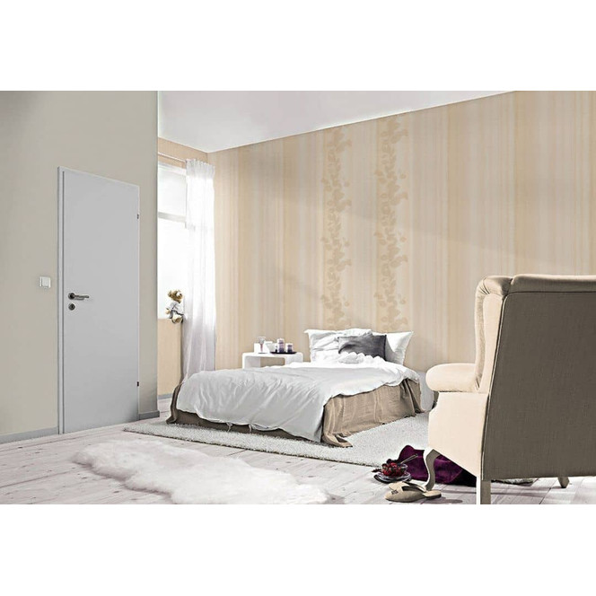 Rasch Mustertapete Vliestapete Fiducia Uni braun