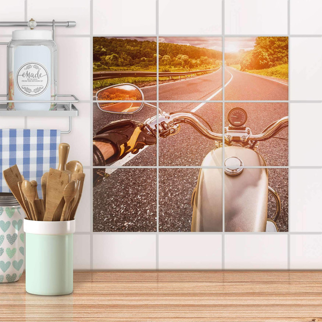 Klebefliesen - Easy Rider - 9er Set
