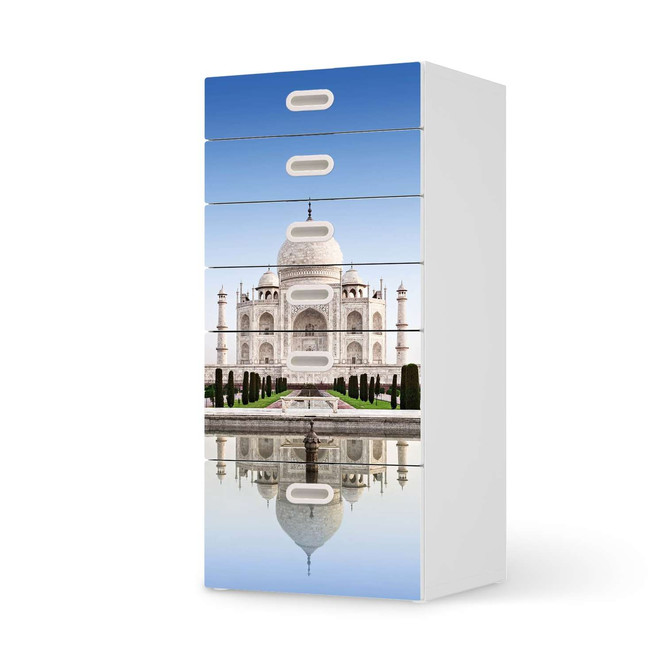 Klebefolie IKEA Stuva / Fritids Kommode - 6 Schubladen - Taj Mahal- Bild 1