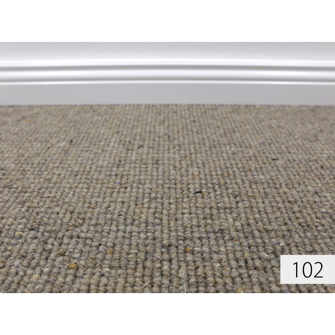 Sydney Berber Teppichboden Meterware in Rock 102