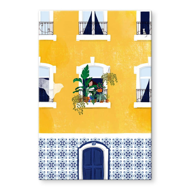 Acrylglasbild Lissabon Fassade - Tomljanovic