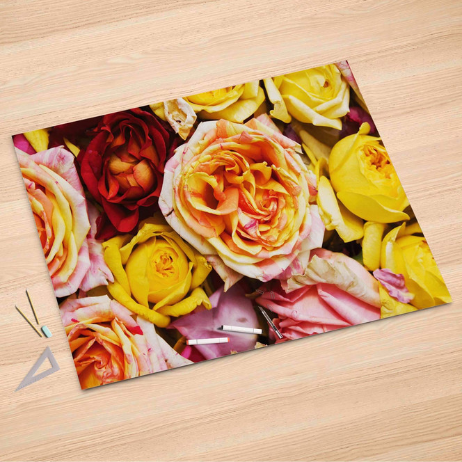 Folienbogen (150x100cm) - Yellow Rose- Bild 1