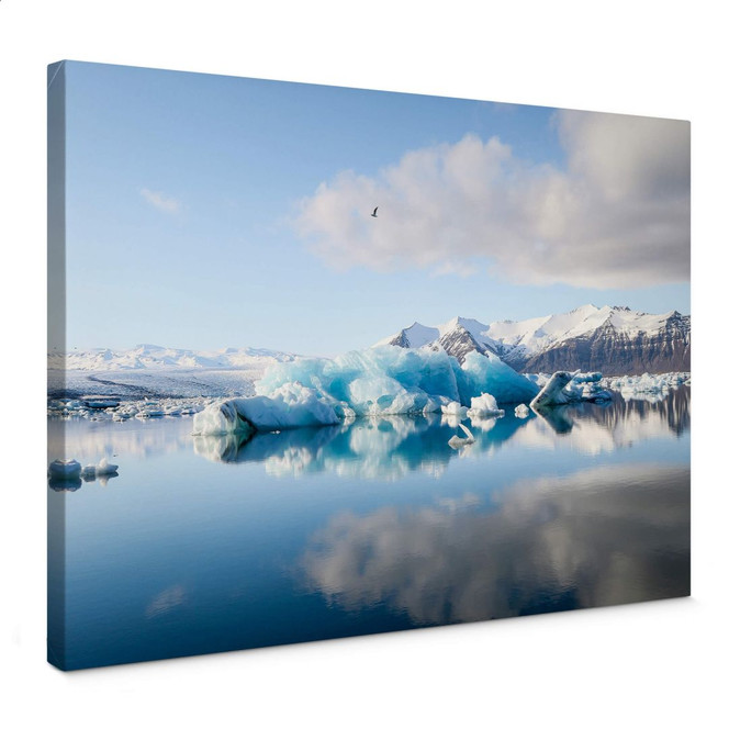 Leinwandbild Spiegelung