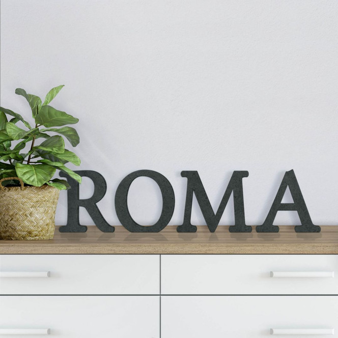 MDF-Dekobuchstaben Roma