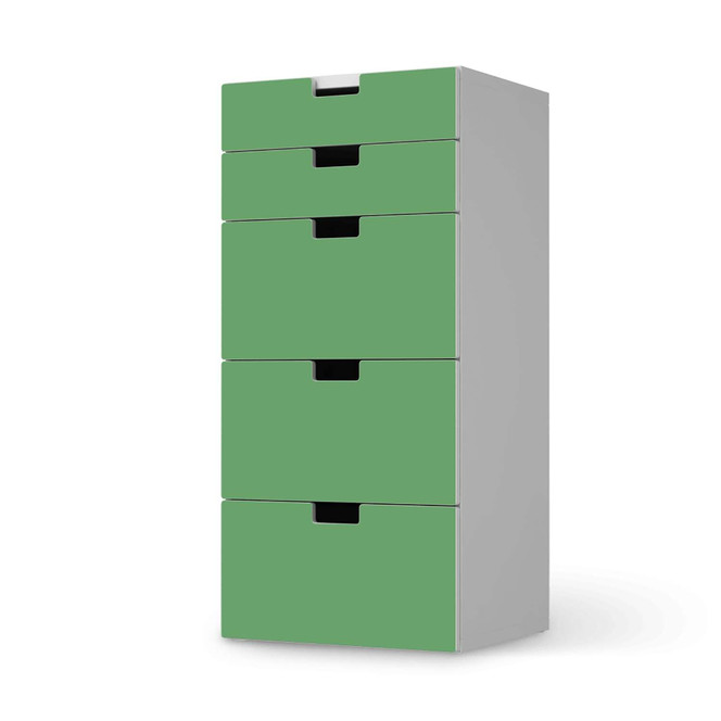 Möbel Klebefolie IKEA Stuva / Malad Kommode - 5 Schubladen - Grün Light- Bild 1