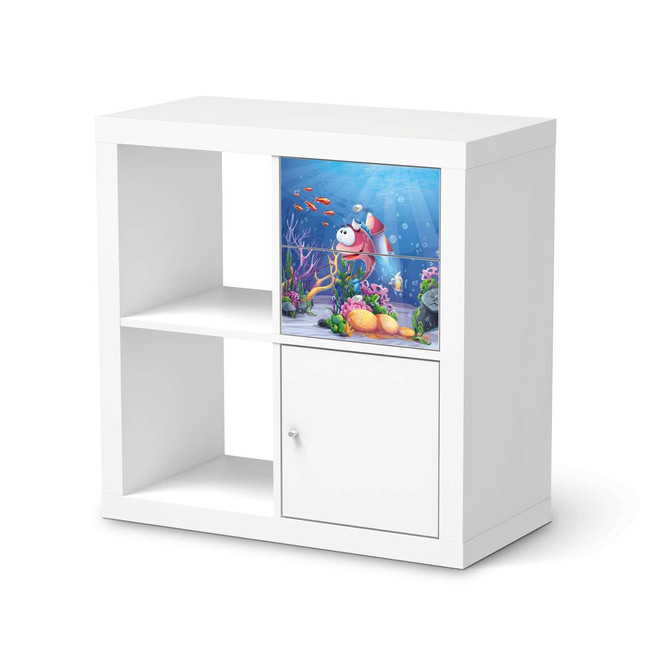 Möbelfolie IKEA Kallax Regal Schubladen - Bubbles- Bild 1