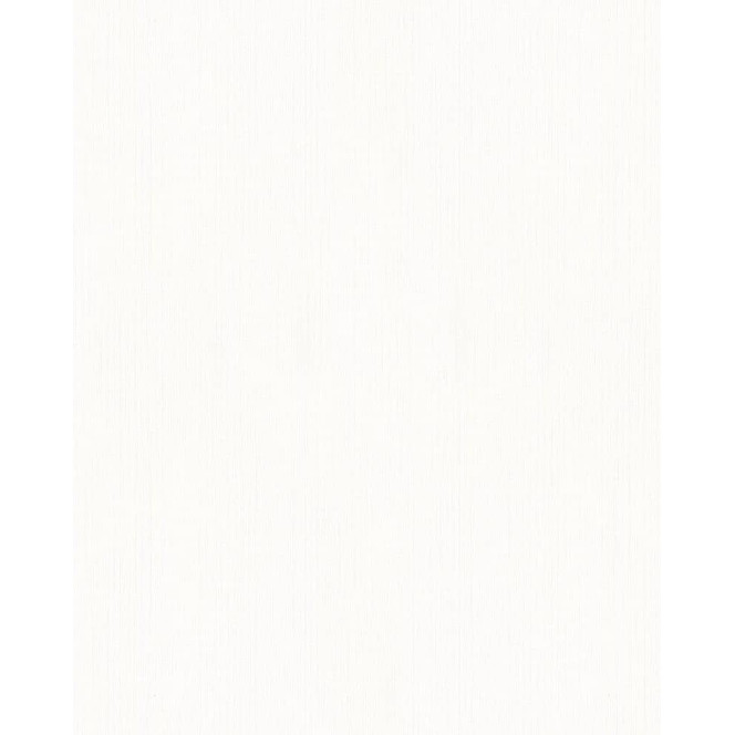 Vliestapete mit leichter Längsstruktur weiss Uni