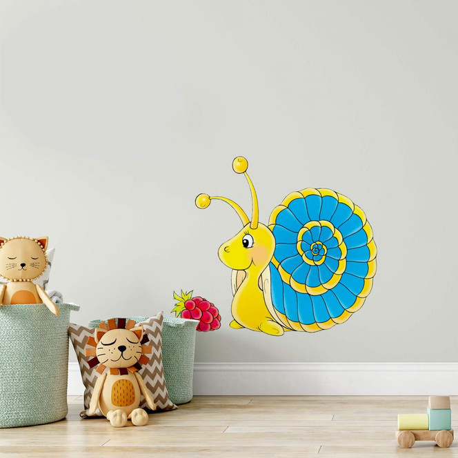 Wandsticker Schnecke