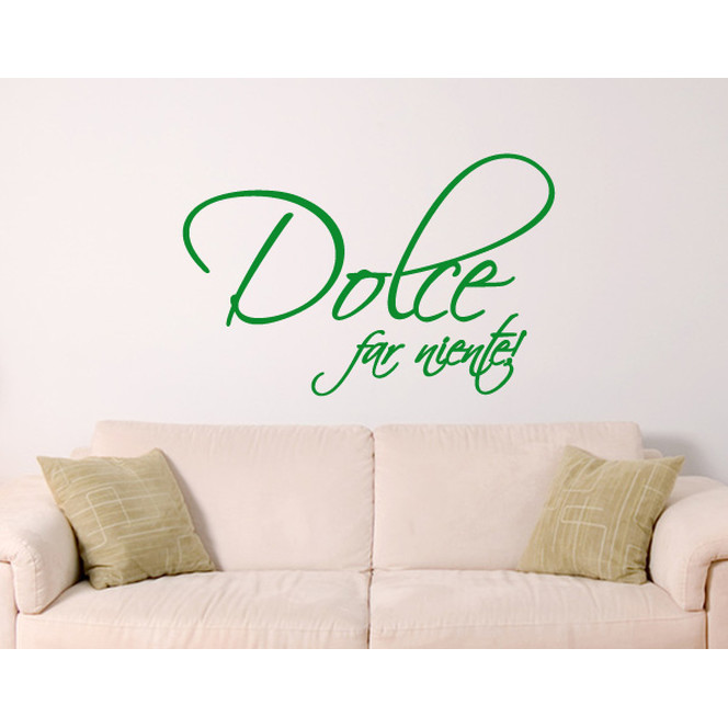 Wandtattoo Dolce far niente