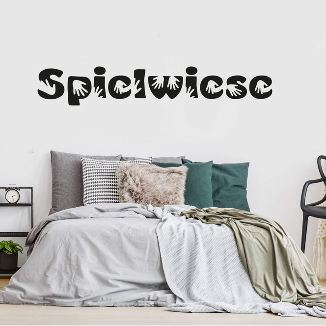 Wandtattoo Spielwiese