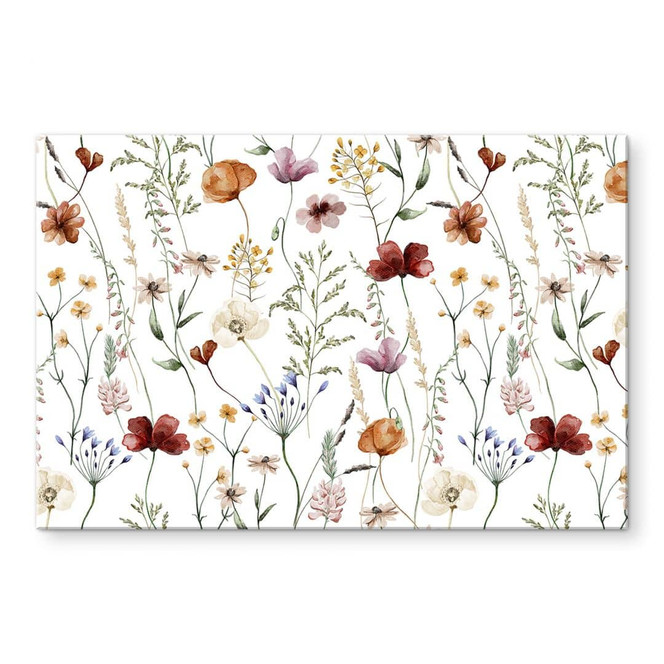 Acrylglasbild Bunte Wildblumen - UN Designs