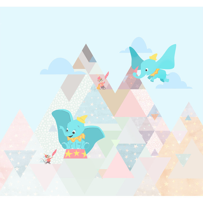 Fototapete Dumbo flying elephant