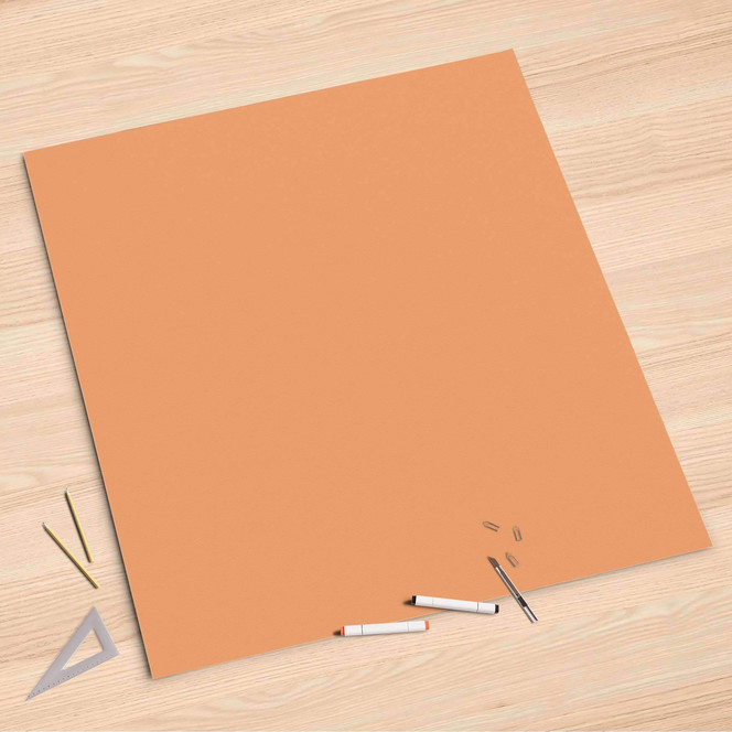 Folienbogen (90x90cm) - Orange Light- Bild 1