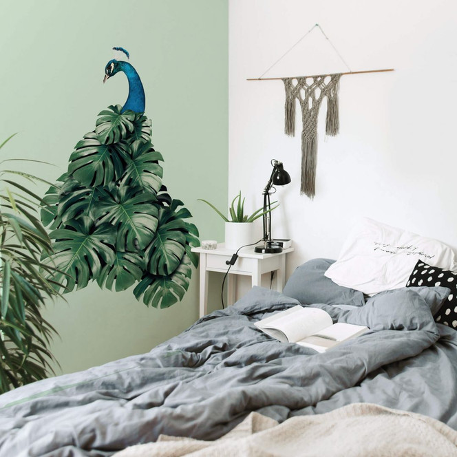 Fototapete Loose - Monstera Bird