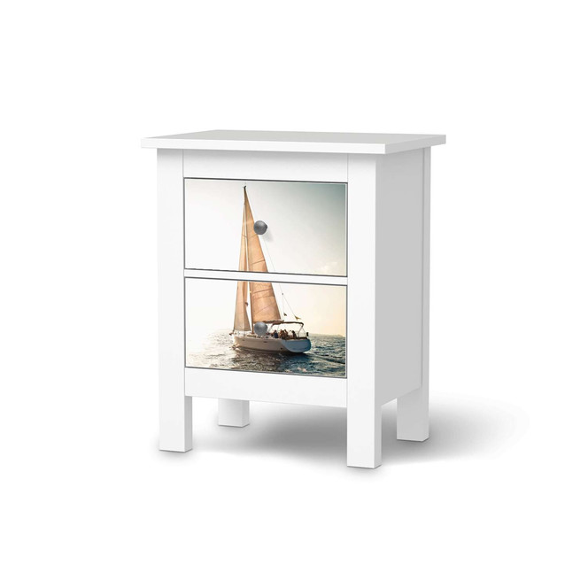 Möbelfolie IKEA Hemnes Kommode 2 Schubladen - Freedom- Bild 1