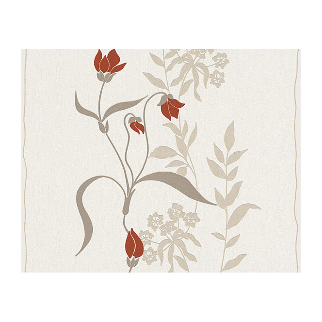 Mustertapeten Livingwalls Vliestapete Avenzio 7 Beige, Braun, Rot