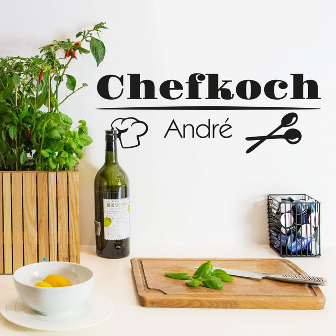 Wandtattoo Chefkoch