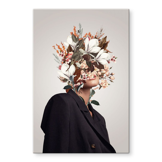 Acrylglasbild Feminines Blumengesteck - Moth