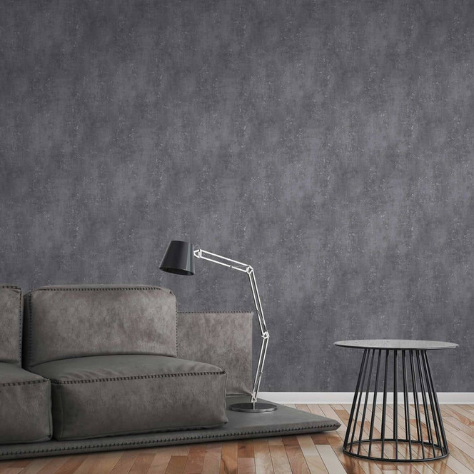 Livingwalls Betontapete Titanium 3 Vliestapete anthrazit