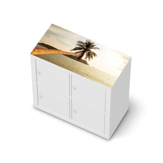 Möbelfolie IKEA Expedit Regal oben - Paradise- Bild 1