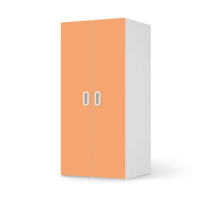 Möbelfolie IKEA Stuva / Fritids Schrank - 2 grosse Türen - Orange Light- Bild 1