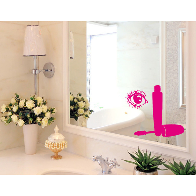 Wandtattoo Makeup Eye