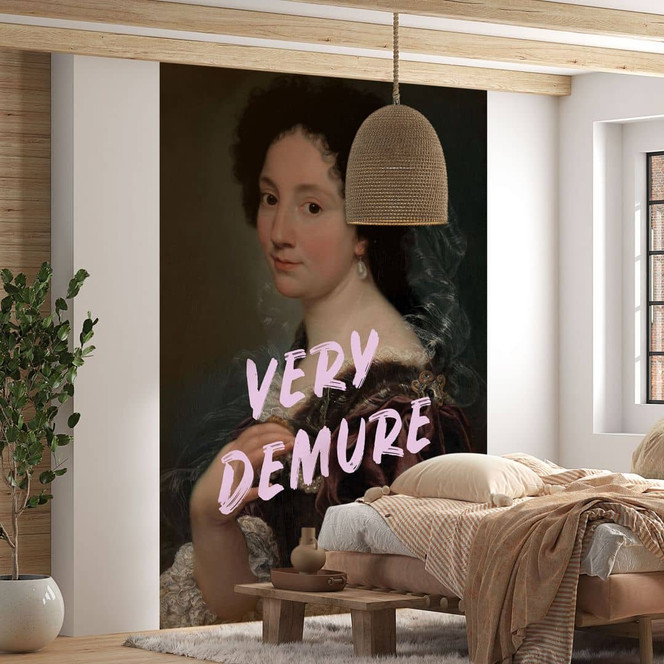 Fototapete Barocke Schönheit: Very Demure - Grace Digital Art