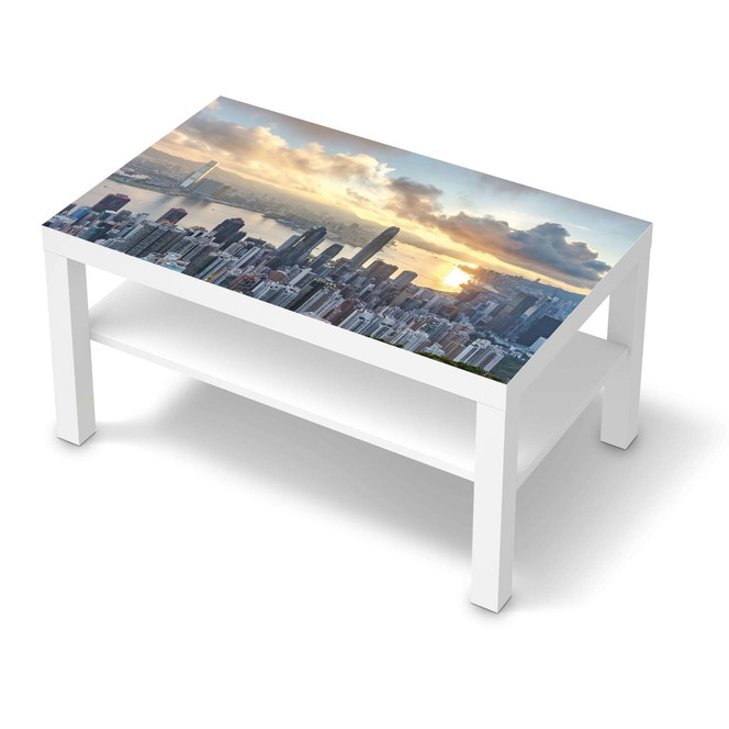 Möbelfolie IKEA Lack Tisch 90x55cm - Hong Kong- Bild 1