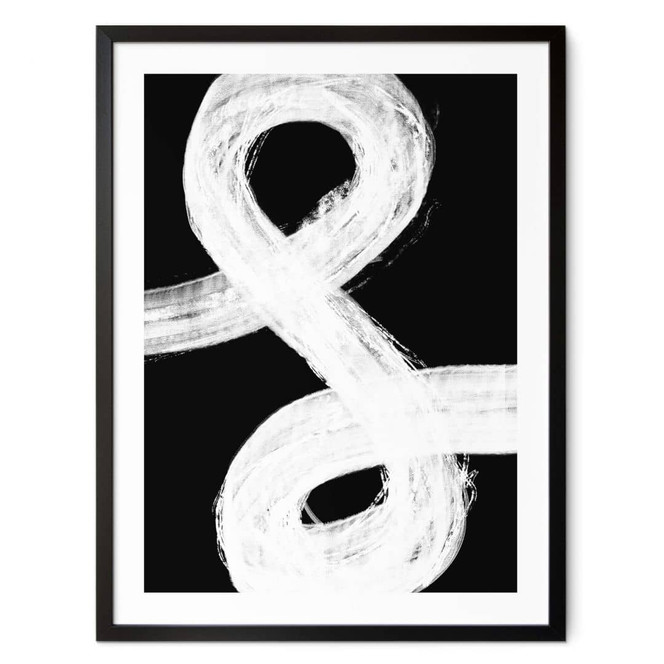 Poster 1X Studio - Lichtspiel in Schwarz-Weiss