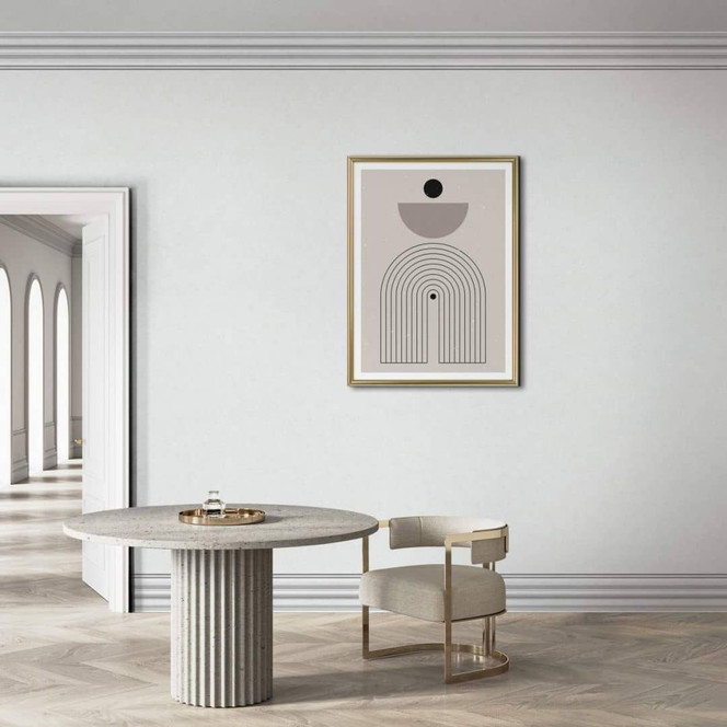 Bordüre in Grau mit Streifen für Wohnzimmer, Schlafzimmer 5.00 x 0.177 m