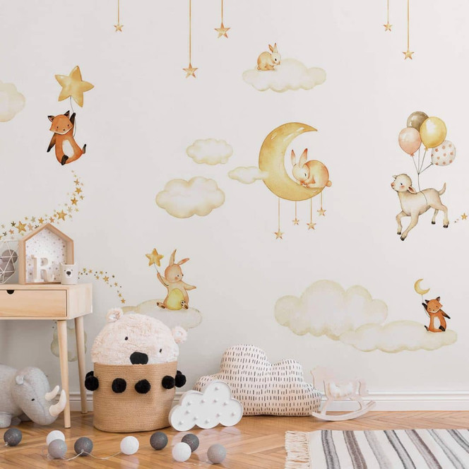 Fototapete Kikki Belle - Süsse träume weiss